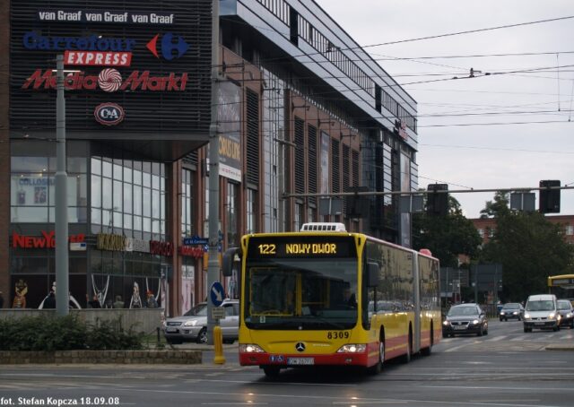 Mercerdes-Benz O530G Citaro FL #8309| Miejskie Przedsiębiorstwo Komunikacyjne Sp. z o. o. - Wrocław| Data: 18 września 2008| Miejsce: Wrocław, Plac Dominikański| Autor: Stefan Kopcza